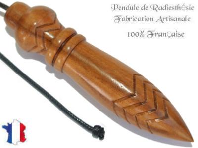 Pendule de Thot Plombé en Bois de Jujubier Pièce Unique N°THOTJUPLC-27