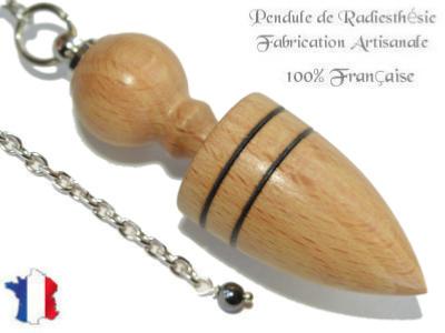 Pendule Celte Création en Bois de Hêtre Piéce unique N°CELHT-14