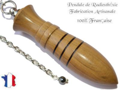 Pendule Amon Création en Bois de Buis Pièce Unique N°AMOB-32