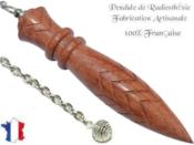 Pendule de Thot Plombé en Bois de Rose Pièce Unique N°THOROSPLPT- 36