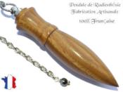 Pendule Amon Création en Bois de Palo Santo Pièce Unique N°AMPALO-9