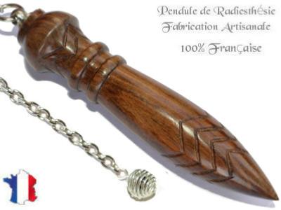 Pendule de Thot Plombé en Bois de Santal Pièce Unique N°THOSANPLPT- 3