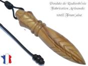 Pendule Egyptien Thot Plombé en Bois d'Olivier Pièce Unique N°THOOLPLPTCF-193