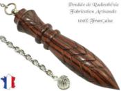 Pendule de Thot Plombé en Bois de Violette Pièce Unique N°THOVIOPL-103